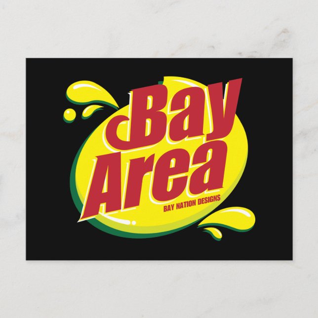 Bay Area SD Postkarte (Vorderseite)