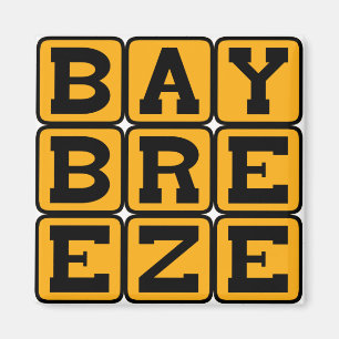 Bay Breeze, gemischter Cocktail Magnet