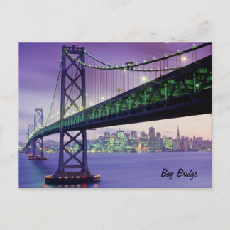 Bay Bridge Postkarte