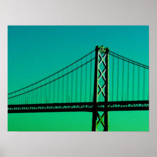 Bay Bridge - San Francisco, Kalifornien Poster