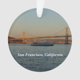 Bay Bridge & Yerba Buena Island #4-2 Ornament