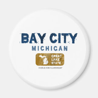 Bay City Michigan Great Lake Staat Magnet