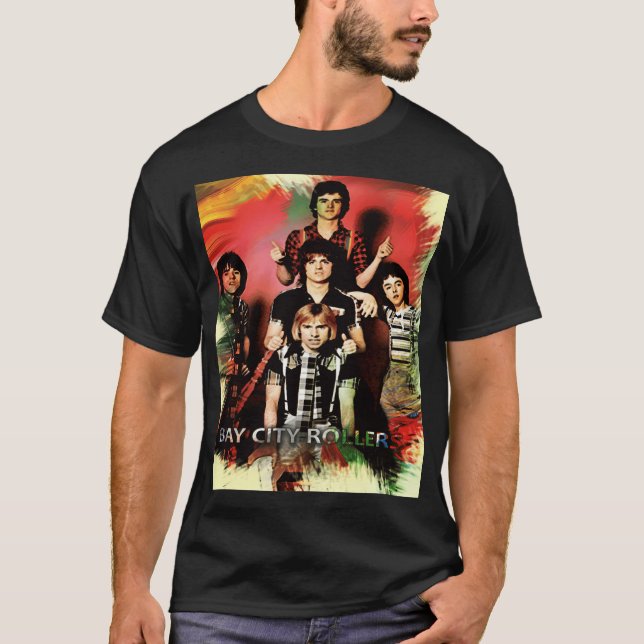 Bay City Rollers Merchandise Freund T-Shirt (Vorderseite)