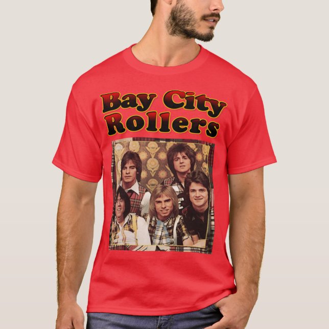 Bay City Rollers Vintage T-Shirt (Vorderseite)