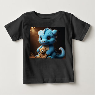 Bay Dragon mit Teddy-T-Shirt Baby T-shirt