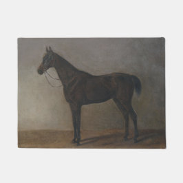 Bay Gelding Horse (von Albrecht Adam) Fußmatte