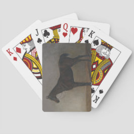 Bay Gelding Horse (von Albrecht Adam) Spielkarten