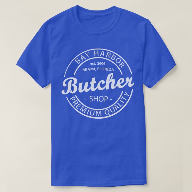 Bay Harbour Butcher Shop weiß T-Shirt (Design vorne)