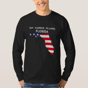 Bay Harbour Islands Florida USA Staat America Trav T-Shirt