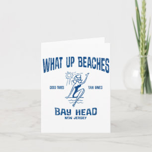 Bay Head New Jersey Nj Lustiges Vintage-Strand-T-S Karte