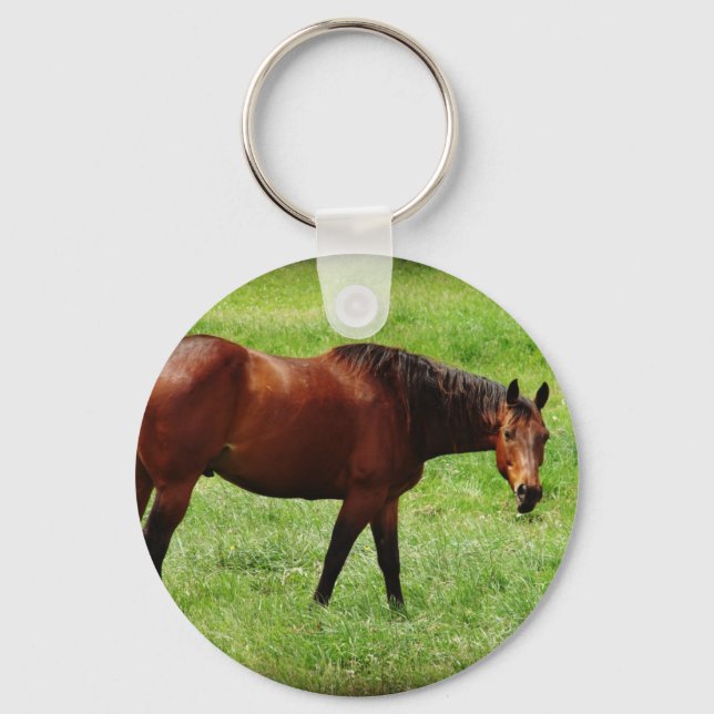 Bay Horse Schlüsselanhänger (Vorderseite)