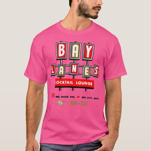 Bay Lanes - Bay City, MI T-Shirt (Vorderseite)