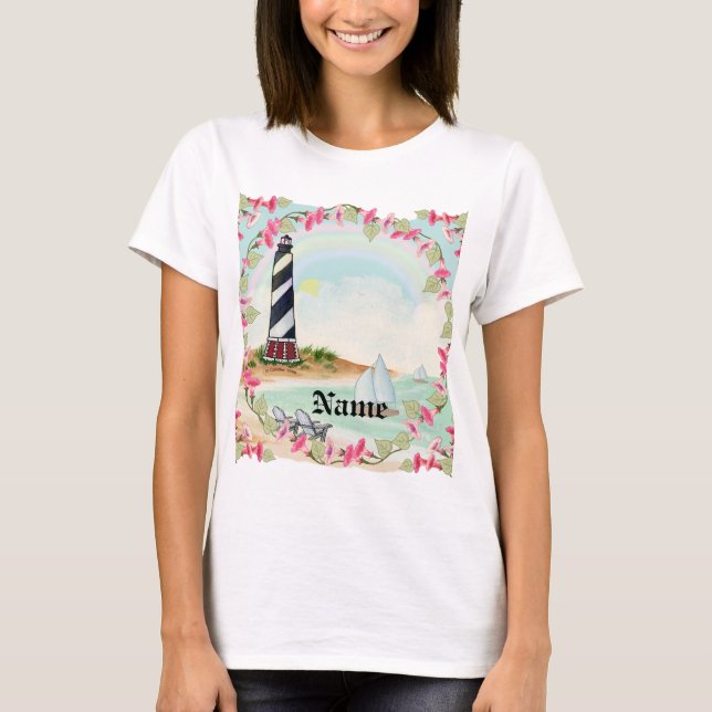 Bay Lighthouse T-Shirt (Vorderseite)
