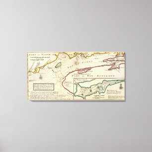 Bay of Fundy und Hafen von Annapolis königlich Leinwanddruck