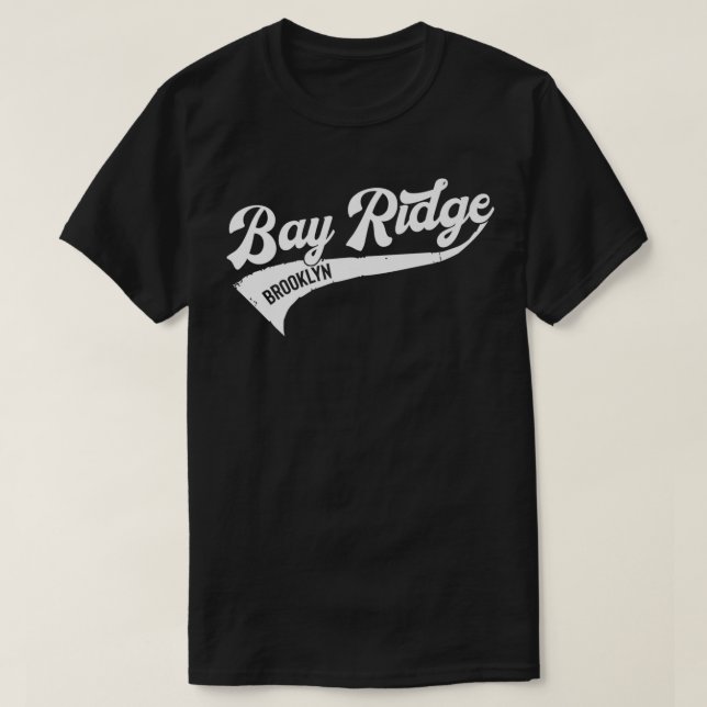Bay Ridge Brooklyn Design Premium T-Shirt (Design vorne)