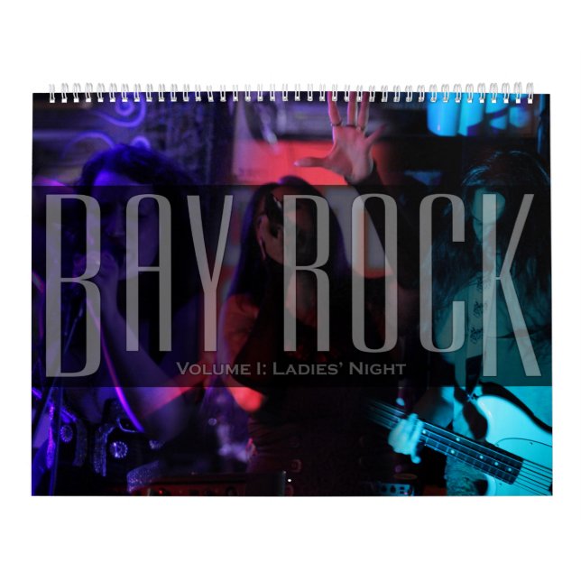 Bay Rock Vol. I: Ladys' Night 12-monatiger Kalende Kalender (Titelbild)