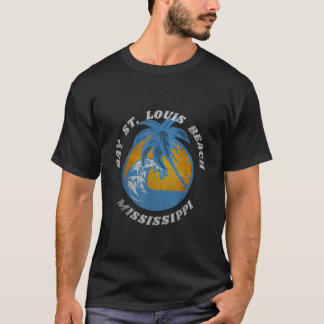 Bay St Louis Beach Beautiful Mississippis T-Shirt