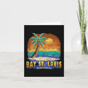 Bay St. Louis Mississippi Vintage Not Souve Karte