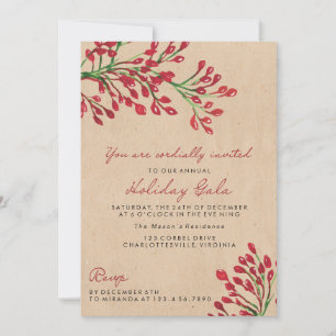 Bay Verlasse Weihnachts- und Feiertagseinladungen Einladung