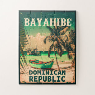 Bayahibe Dominikanische Republik - Retro Vintager  Puzzle