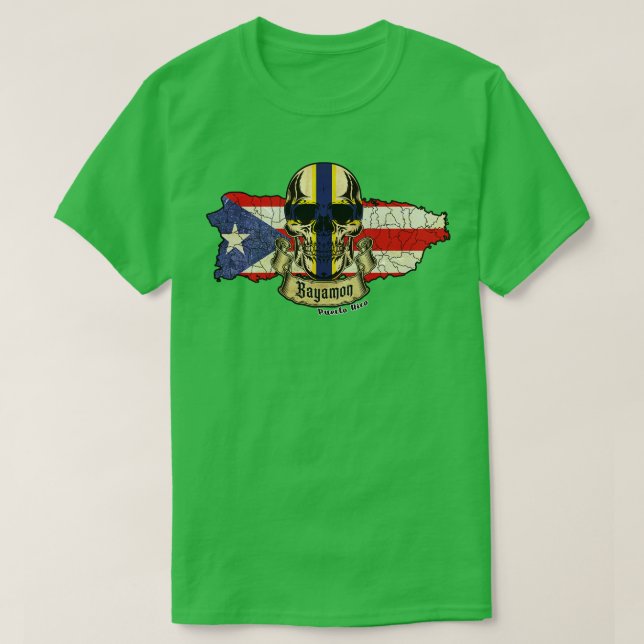 Bayamon Isla de Puerto Rico T-Shirt (Design vorne)