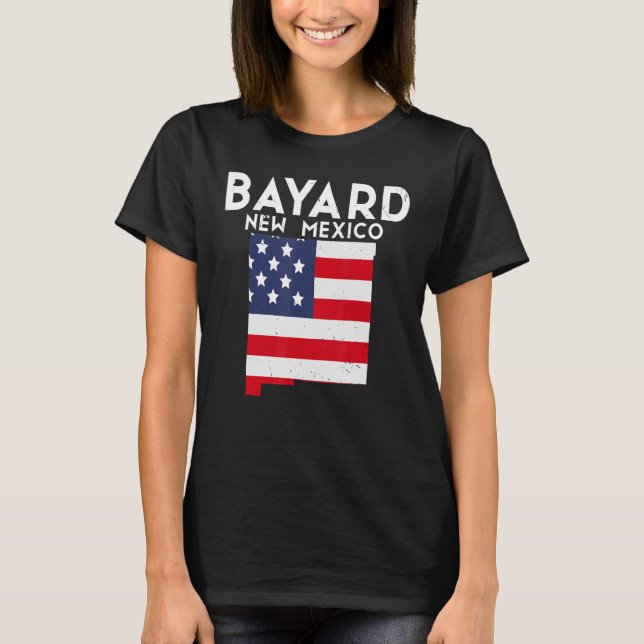 BAYARD USA Staat America Travel New Mexico New Me T-Shirt (Vorderseite)