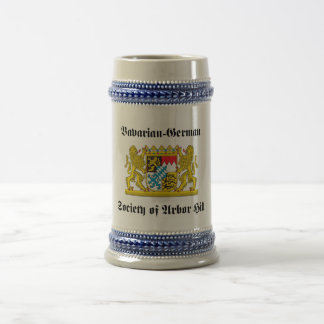 Bayerisch-Deutsche Gesellschaft des Lauben-Hügels Bierglas