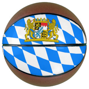 Bayerische Flagge Basketball
