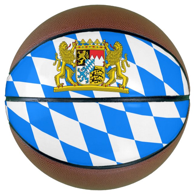 Bayerische Flagge Basketball (Vorderseite)