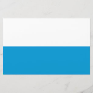 Bayerische Flagge Briefpapier