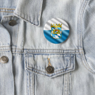 Bayerische Flagge Button