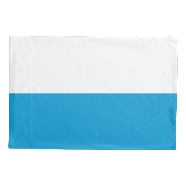 Bayerische Flagge Kissenbezug (Rückseite)