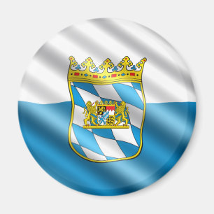 Bayerische Flagge Magnet