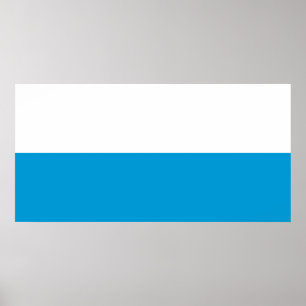 Bayerische Flagge Poster