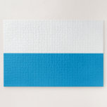 Bayerische Flagge Puzzle<br><div class="desc">In diesem Design ist die bayerische Flagge zu erkennen, die ein binneschlossener Staat Deutschlands ist und die südöstliche Ecke des Landes beherrscht. Bayern ist der größte deutsche Staat nach Landfläche. Bayerns Hauptstädte sind München (Hauptstadt und größte Stadt), Nürnberg, Augsburg, Regensburg, Würzburg, Ingolstadt, Fürth und Erlangen. Die Bayern sind traditionell stolz...</div>