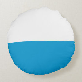 Bayerische Flagge Rundes Kissen