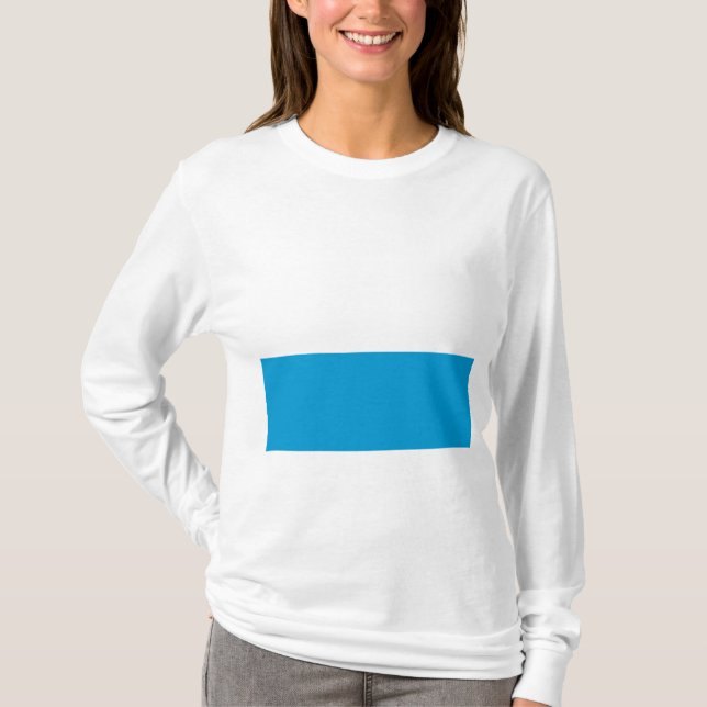 Bayerische Flagge T-Shirt (Vorderseite)