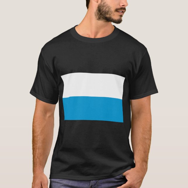 Bayerische Flagge T-Shirt (Vorderseite)
