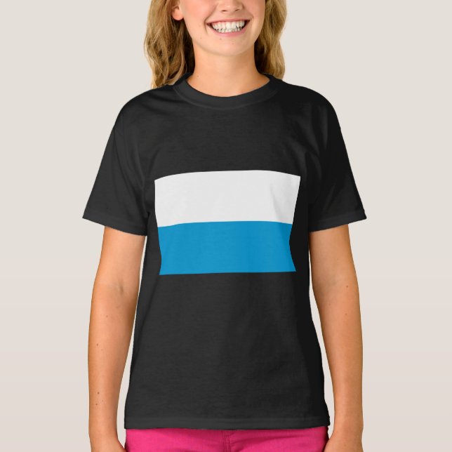 Bayerische Flagge T-Shirt (Vorderseite)