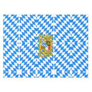 Bayerische Flagge Tischdecke