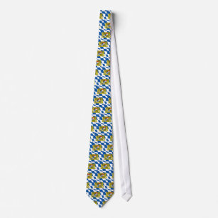 Bayerische Flaggen-Krawatte Krawatte