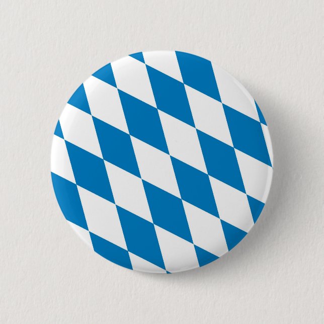 Bayerische Landflagge Button (Vorderseite)