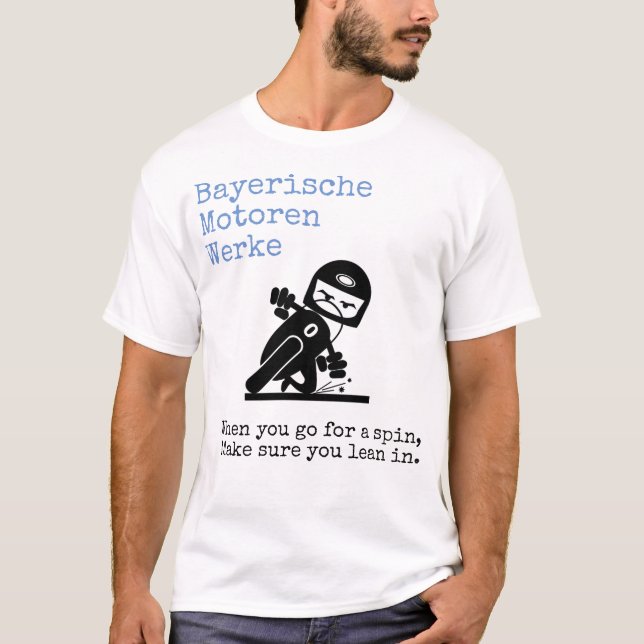 Bayerische Motoren Werke Lean T-Shirt (Vorderseite)