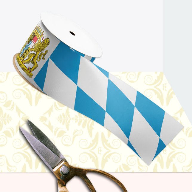 Bayerische Ribbon, Emblem, patriotisch, Bayerische Ripsband (Von Creator hochgeladen)