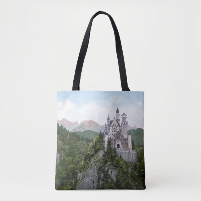 Bayerische Schloss-Neuschwanstein-Tasche (Vorderseite)