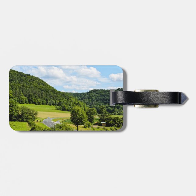 Bayerische Tags für Gepäck Gepäckanhänger (Rückseite horizontal)