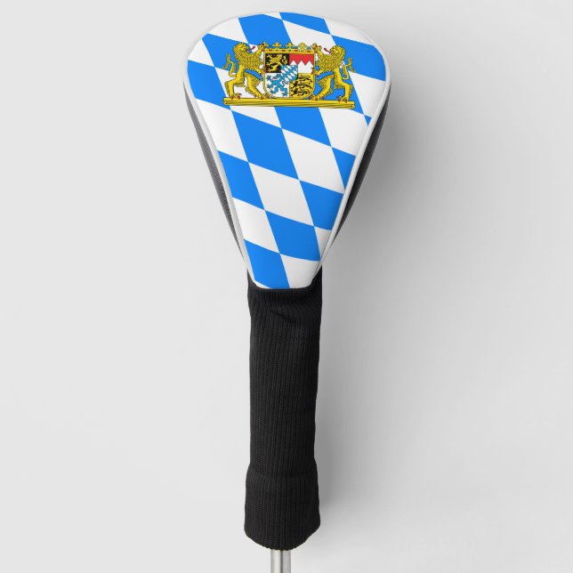 Bayerische Wappen Golf Headcover (Vorderseite)