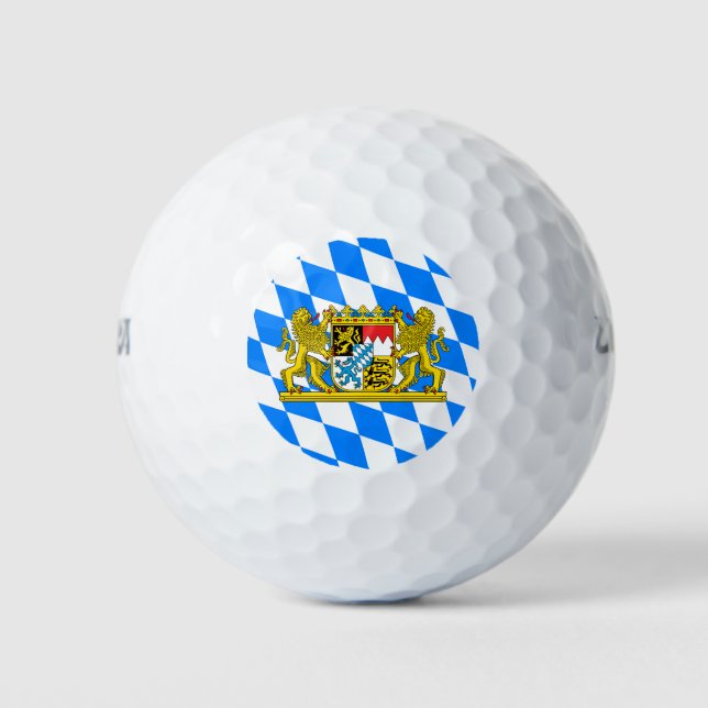 Bayerische Wappen Golfball (Vorderseite)