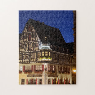 Bayerischer Dorf Charme-Puzzle, 28 cm x 36 cm Puzzle