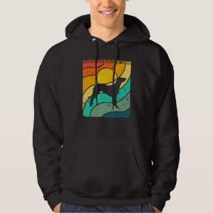 Bayerischer Gebirgsschweißhund Vintage Sunset Mom  Hoodie